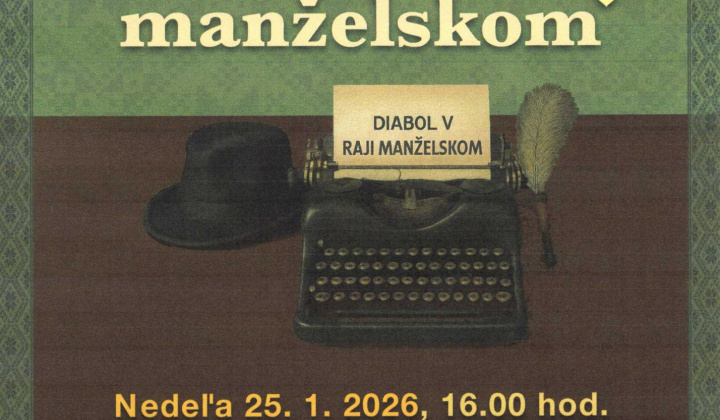 Divadelná hra - Diabol v raji manželskom