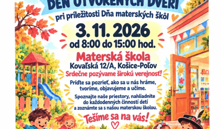 Materská škola - Deň otvorených dverí 
